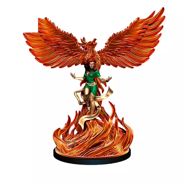 Hot Wings III - RPG Tabletop Figure 3D STL Model