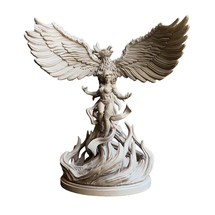 Hot Wings III - RPG Tabletop Figure 3D STL Model — view 2