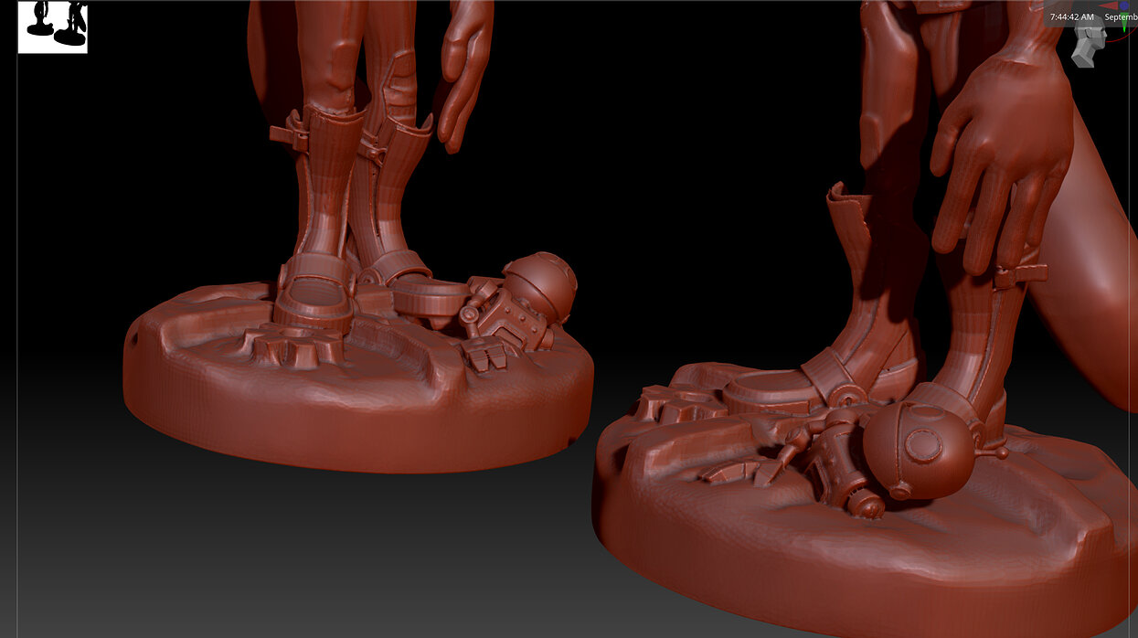 Ratchet and Clank Rivet 3D OBJ Model — view 5