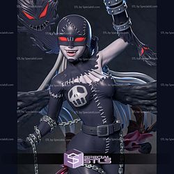 LadyDevimon in Action 3D Printer Files STL Model
