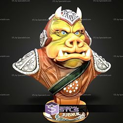 Basic STL Collection Gammorean Guard Bust 3D Model