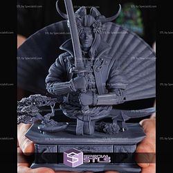Himiko The Immortal Child Bust 3D Printer Files STL Model