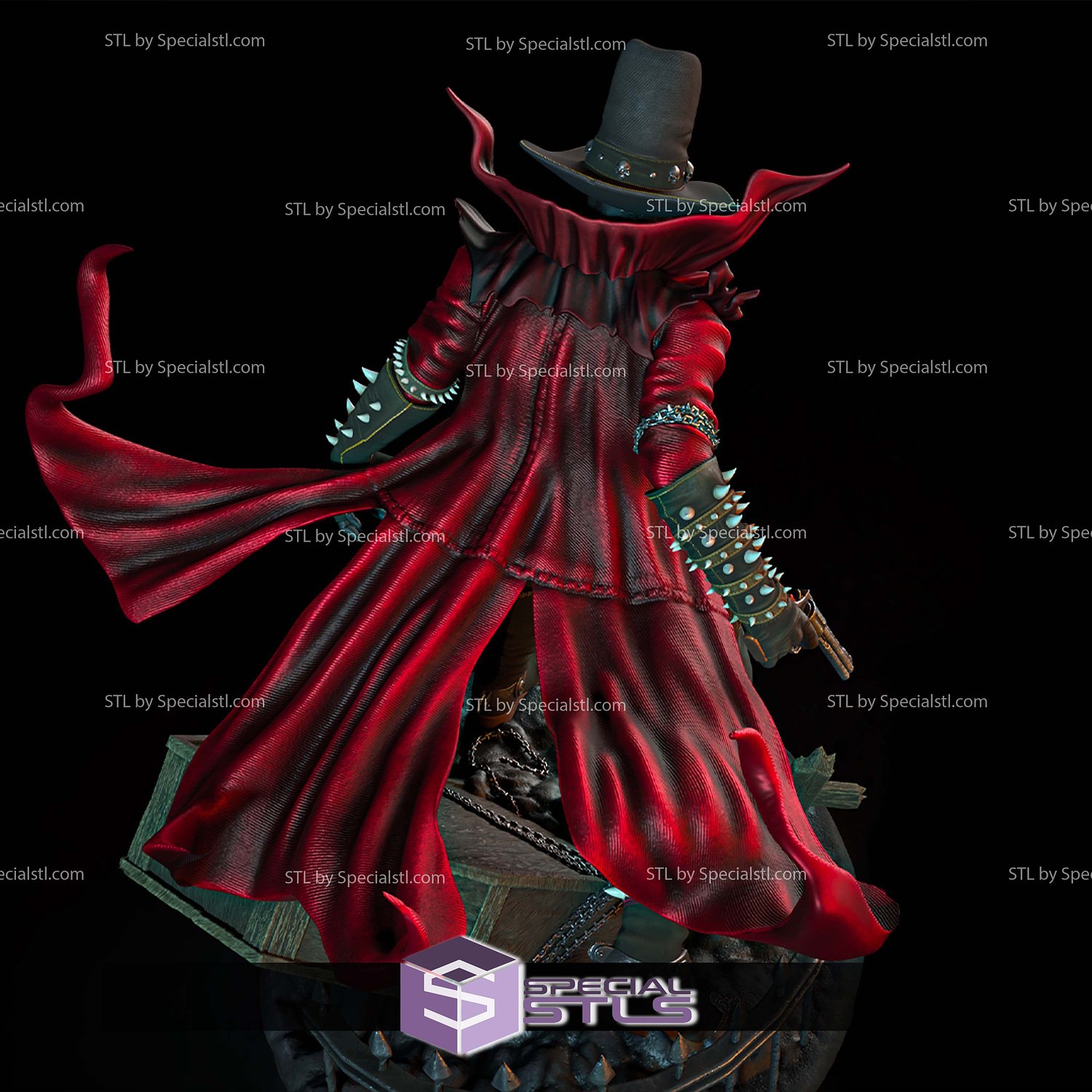 Gunslinger Spawn V2 3D Printing Models STL Model — view 4
