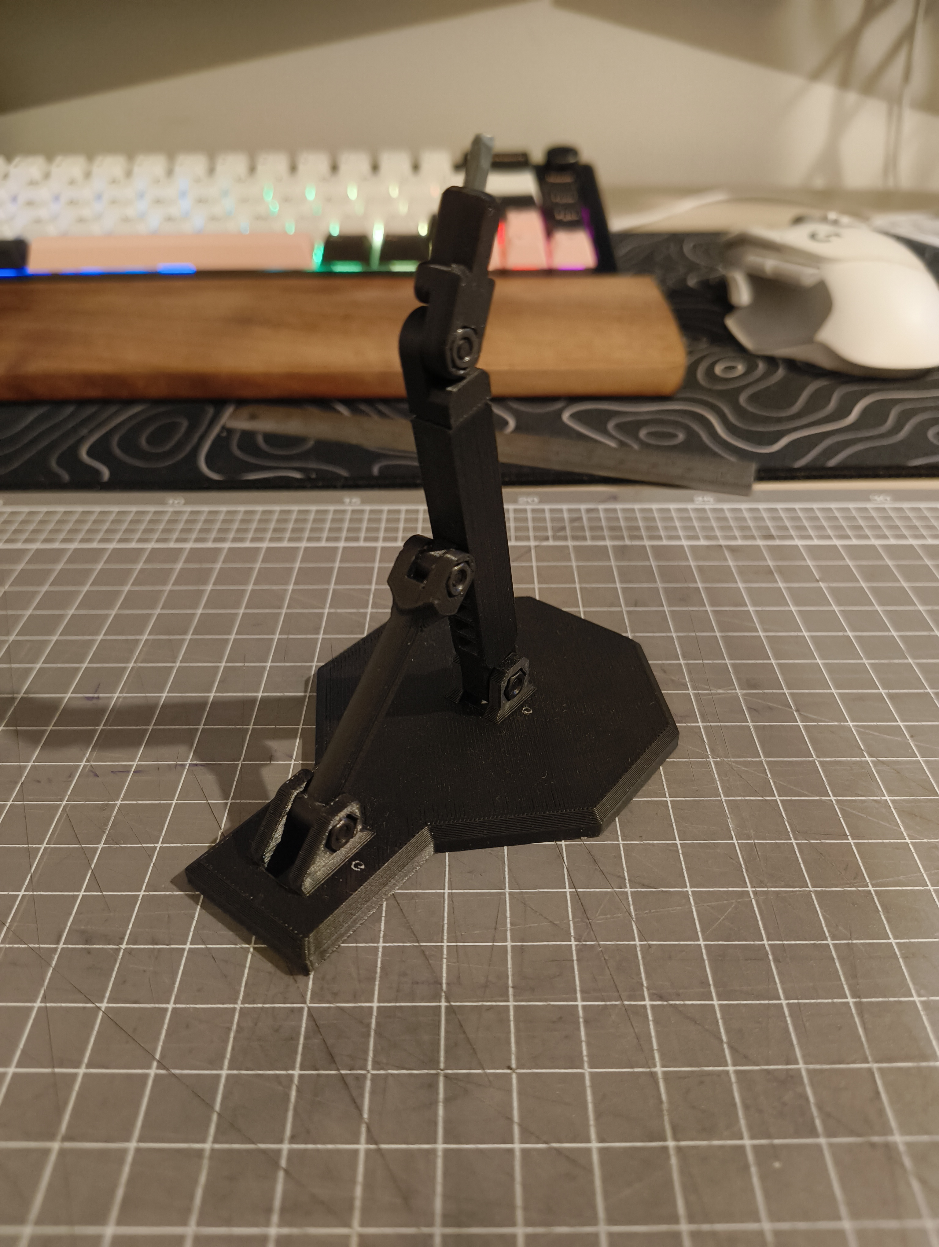 Gundam Action Base 3D STL Model — view 1