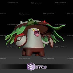 Pokemon STL Collection Brute Bonnet 3D Model