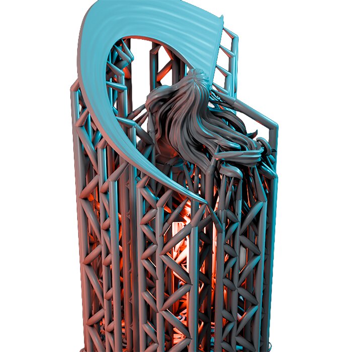 Limboqueennew S II - Scale Tabletop Model 3D STL Model — view 3