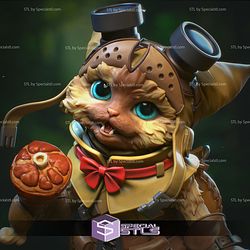 Palico and Toad Monster Hunter STL Files 3D Model