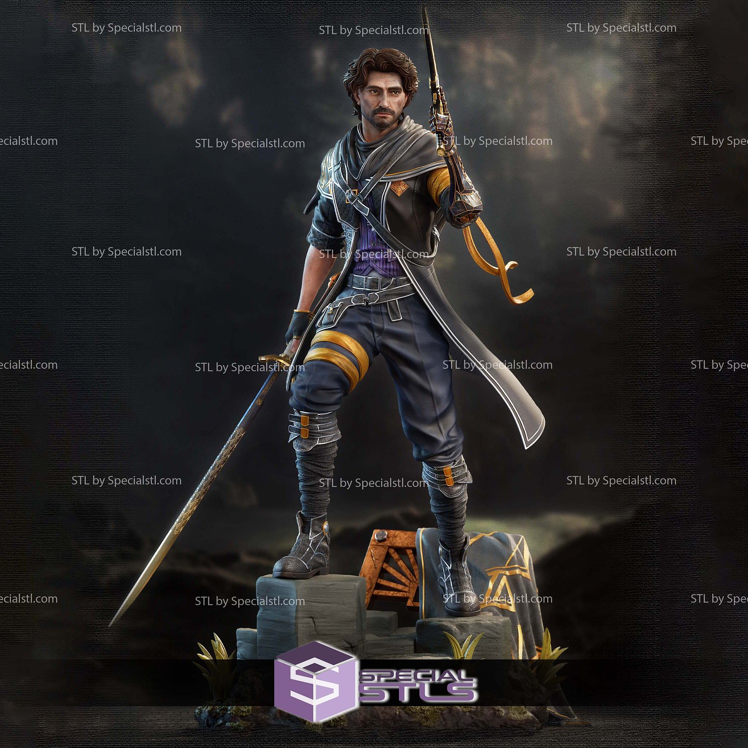 Gustave Expedition 33 STL Files 3D Model — view 2