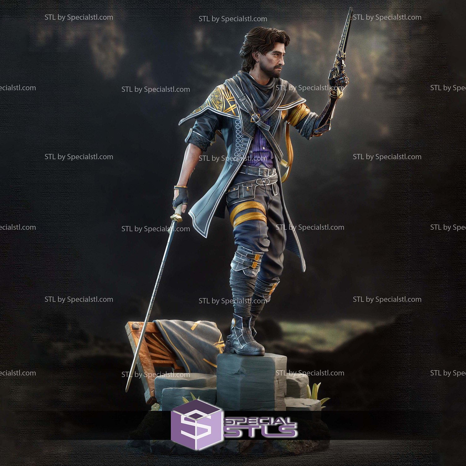 Gustave Expedition 33 STL Files 3D Model — view 5