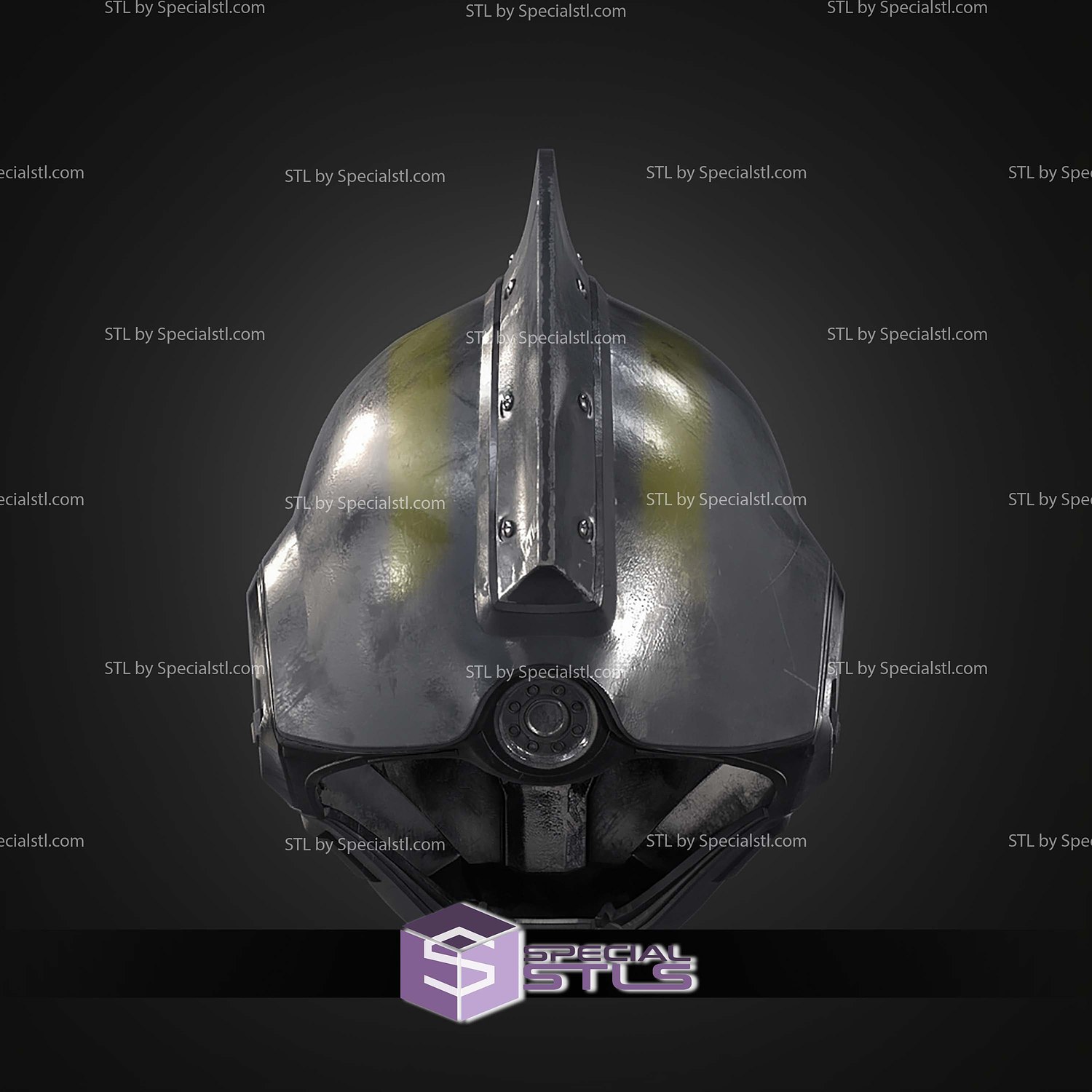 Cosplay STL Files Hell Divers 2 Roadblock Helmet 3D Model — view 2