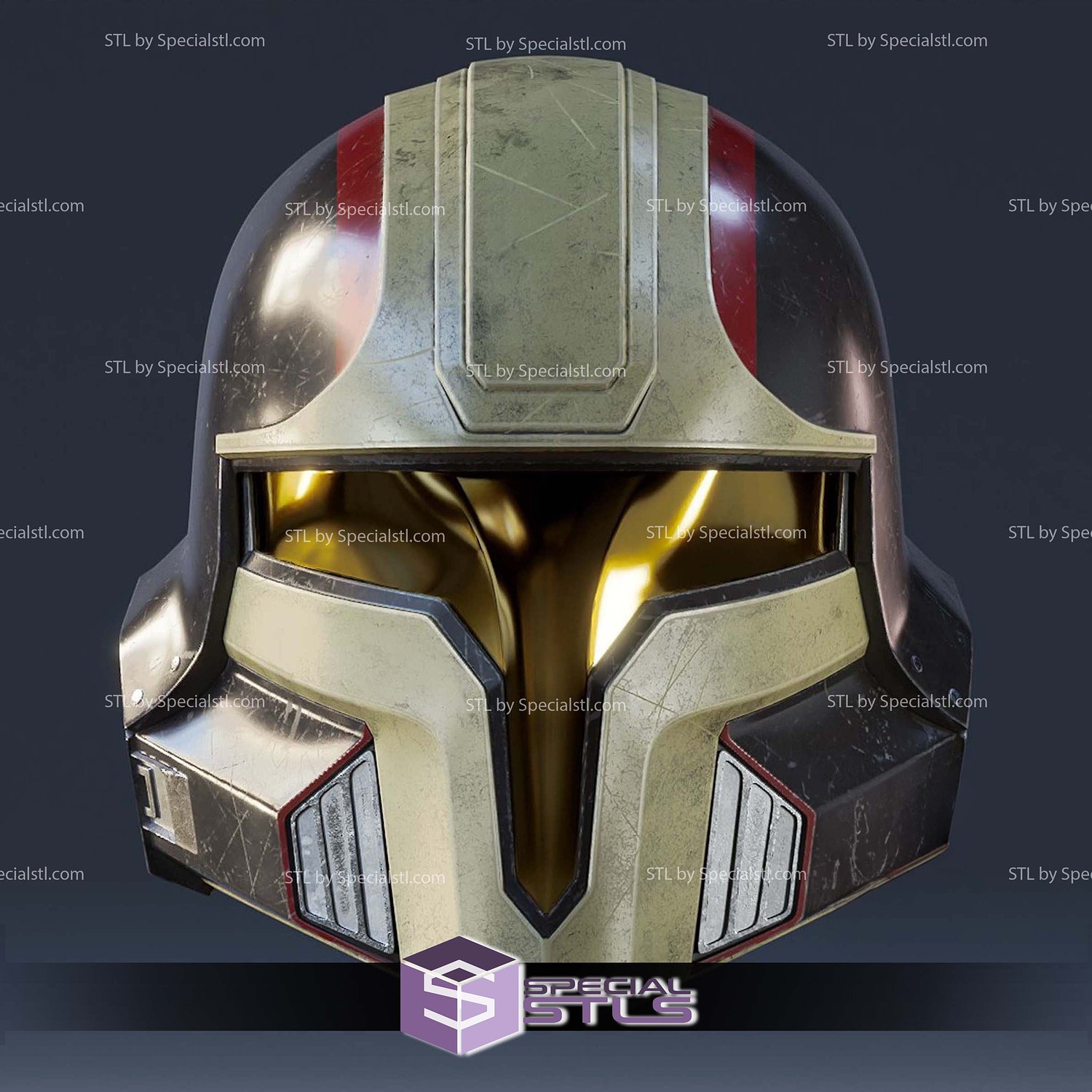 Cosplay STL Files Champion of the People Armor 3D Model — view 2