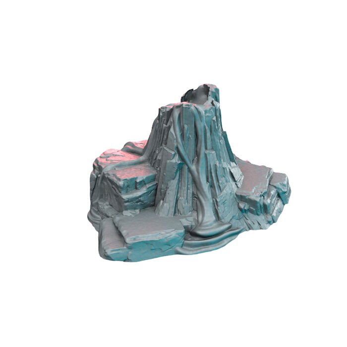 Volcano I - Printable Resin Model 3D STL Model — view 2