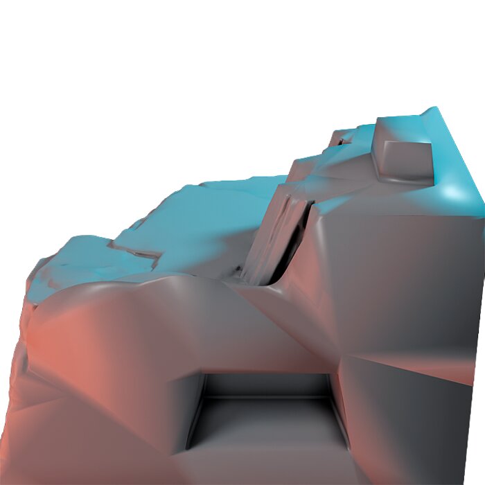 Volcano I - Printable Resin Model 3D STL Model — view 3