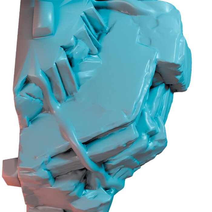 Volcano I - Printable Resin Model 3D STL Model — view 7