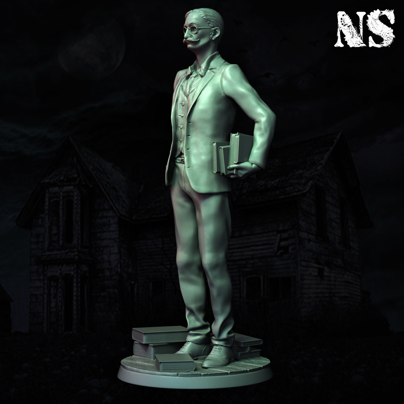 Investigators x3 - Henry Armitage - Francis Morgan - Warren Rice 3D STL Model — view 5
