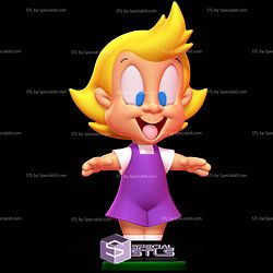 Super Basic STL - Mindy Animaniacs 3D Model