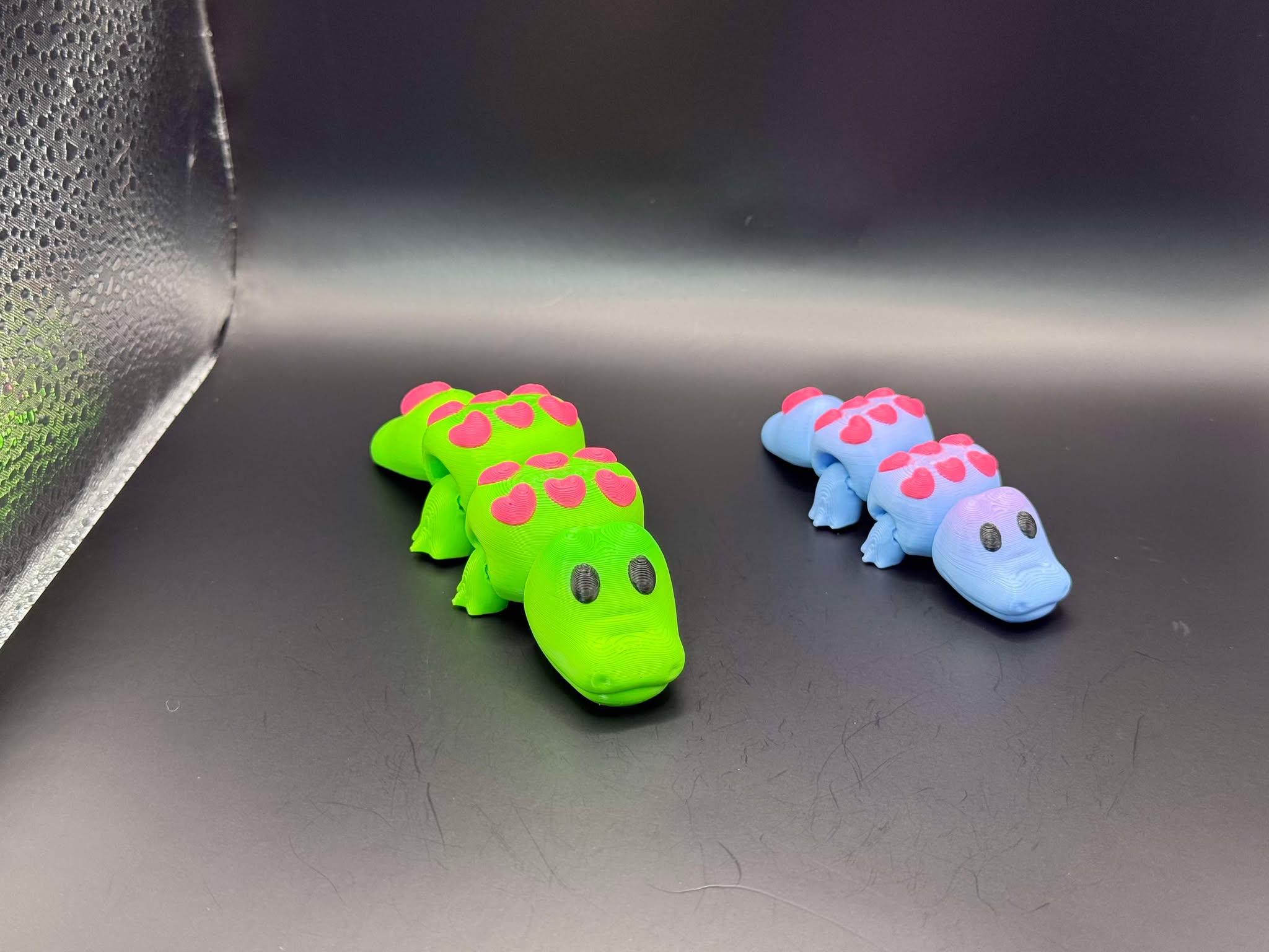 Valentine's Day Alligator Flexi 3D 3MF Model