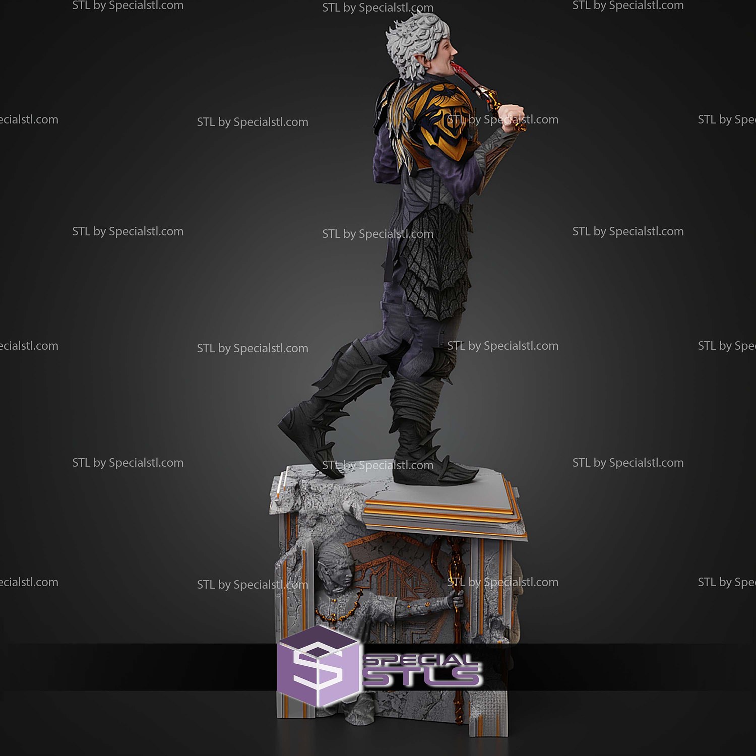 Astarion Ancunin 1-6 STL Files 3D Model — view 3