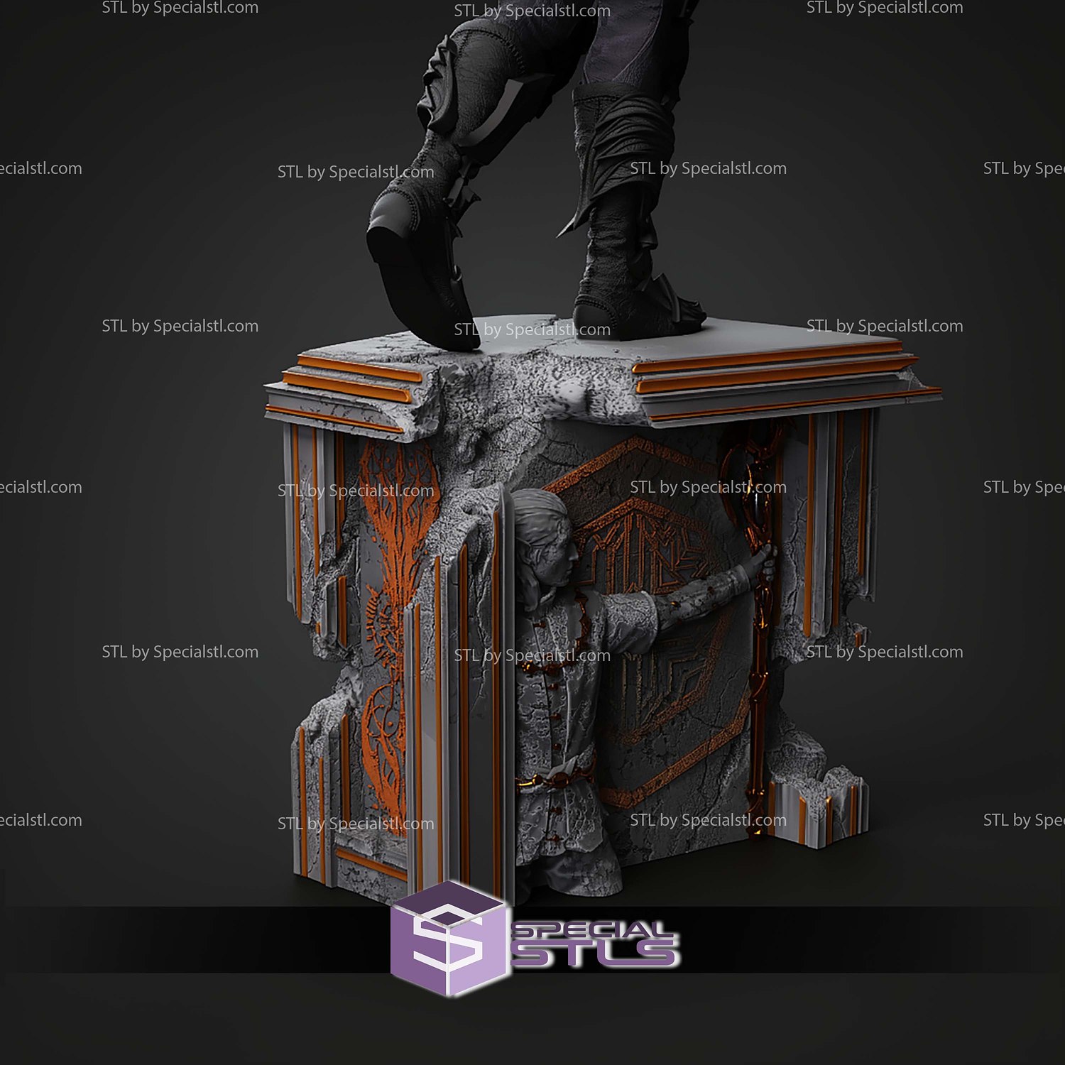 Astarion Ancunin 1-6 STL Files 3D Model — view 6