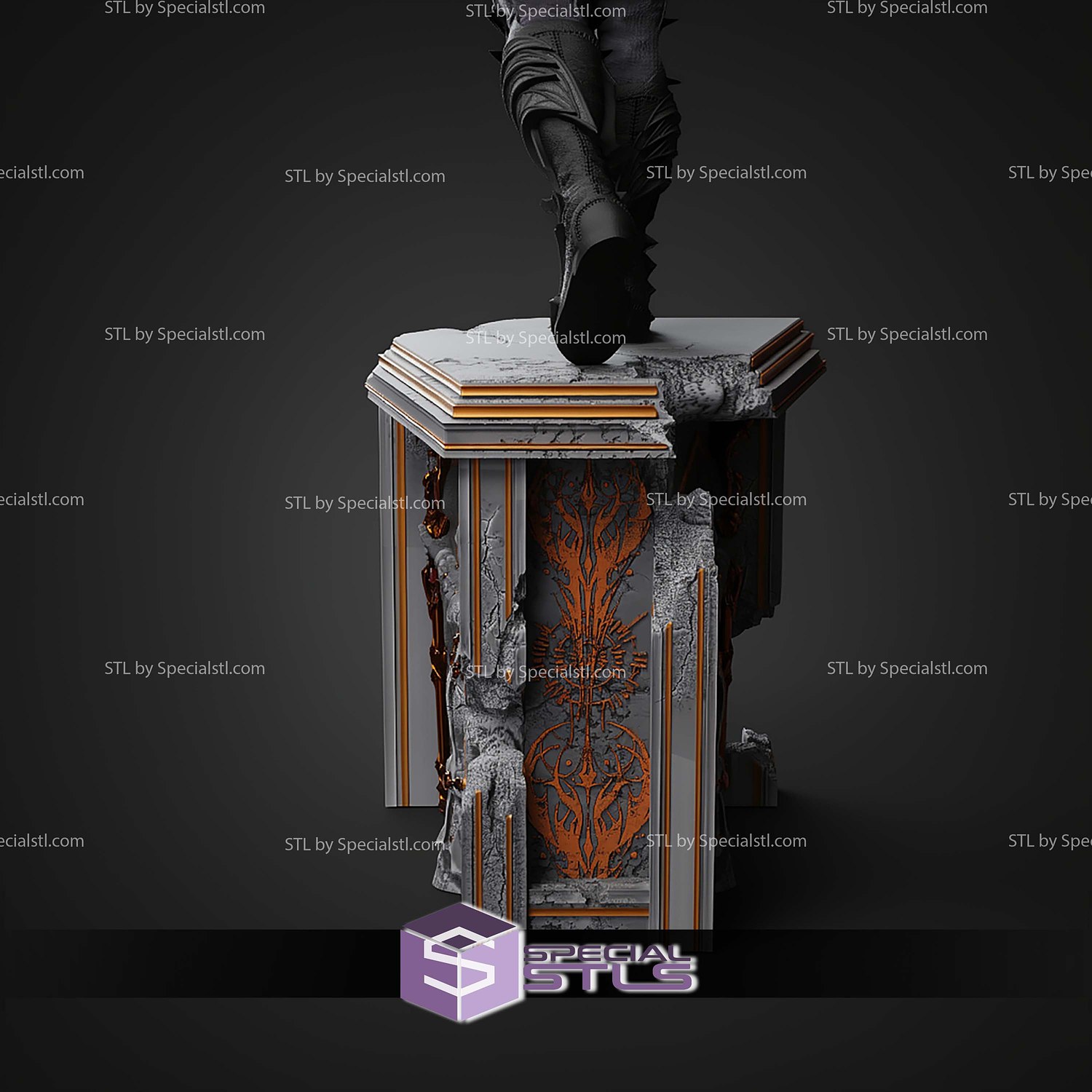 Astarion Ancunin 1-6 STL Files 3D Model — view 7