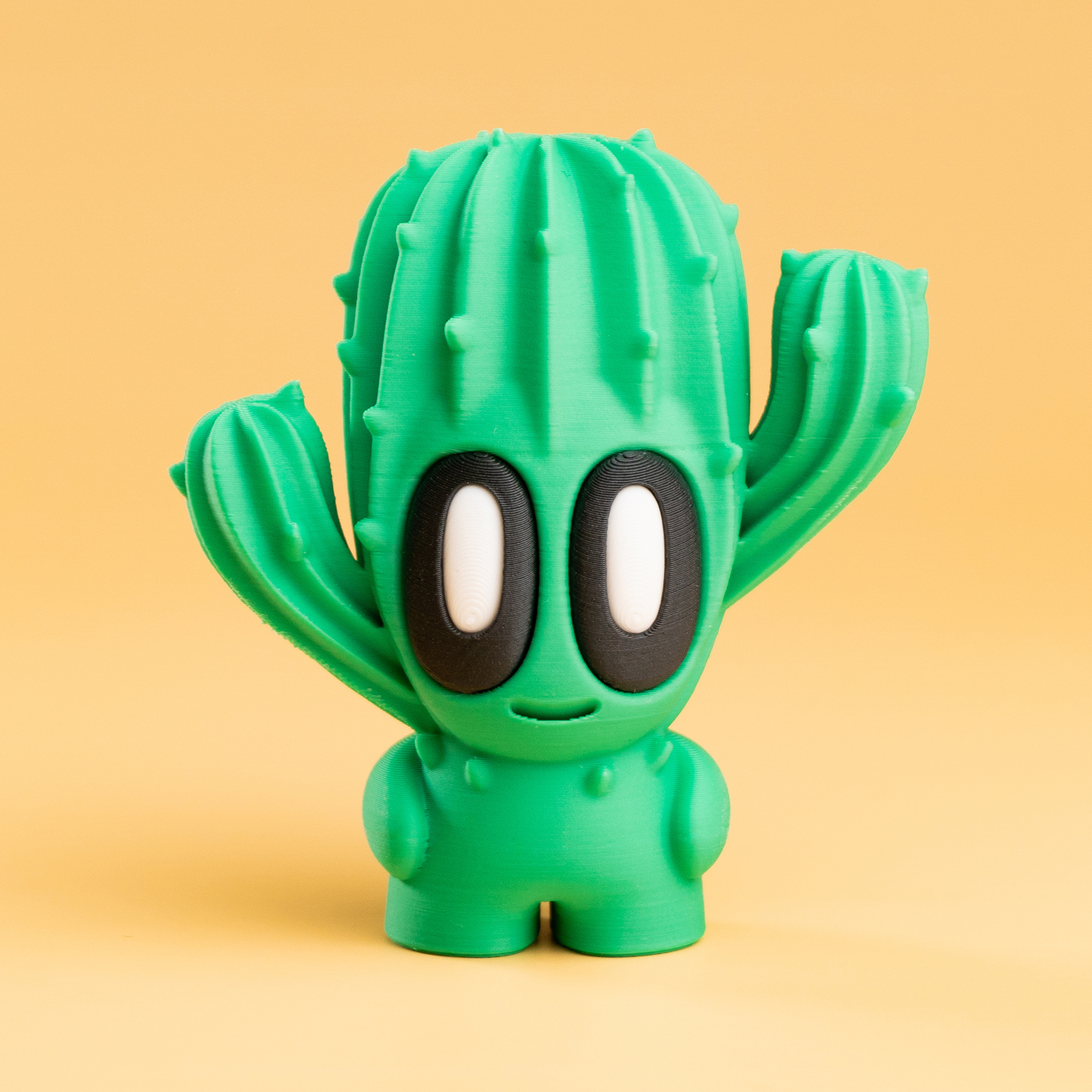 Blob Plants - Desert Series - Mini Plant Collectible Art Toy with Skull Container 3D 3MF Model — view 4