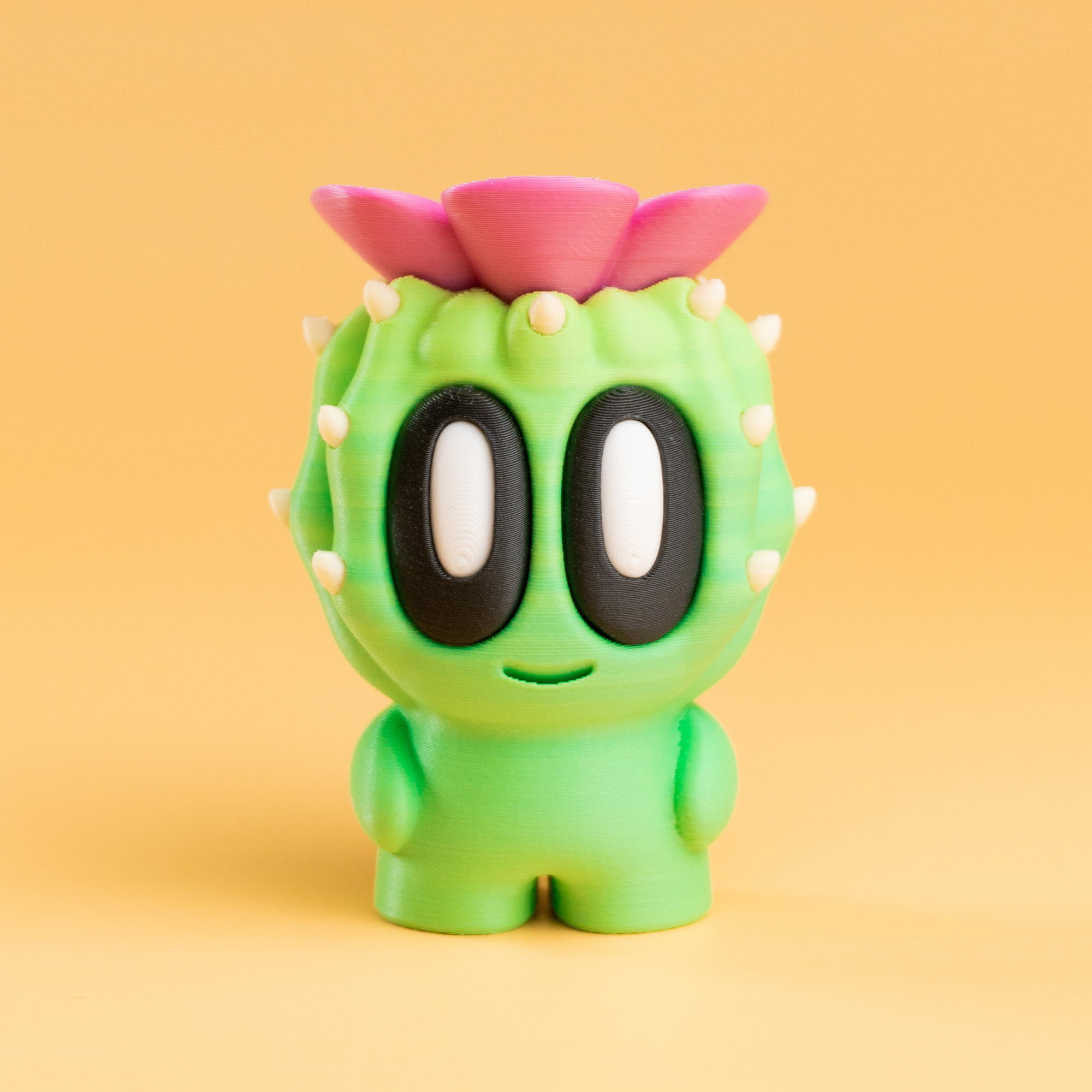 Blob Plants - Desert Series - Mini Plant Collectible Art Toy with Skull Container 3D 3MF Model — view 6