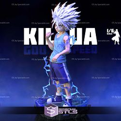 Killua Godspeed 3D Printer Files STL Model