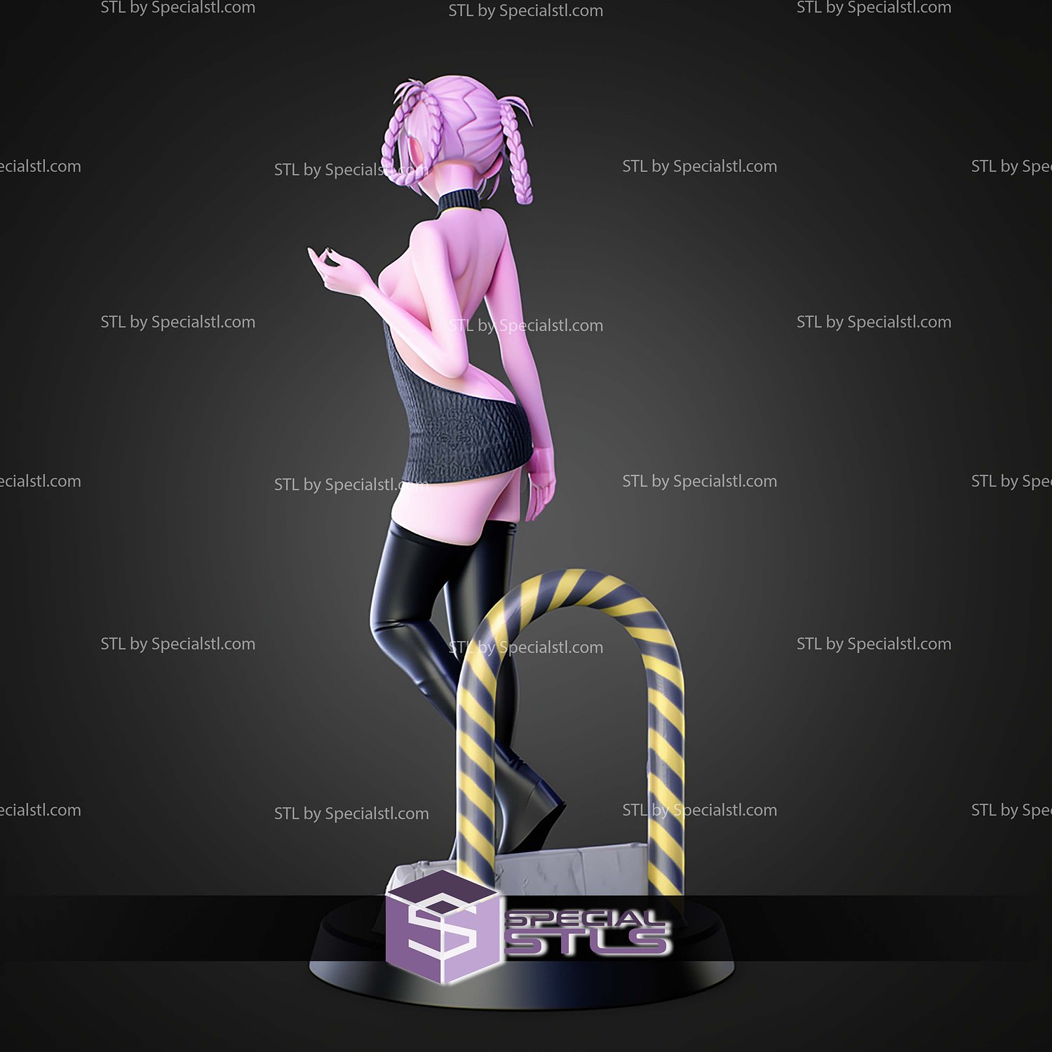 Nazuna Call Of The Night 1 7 STL Files 3D Model — view 4