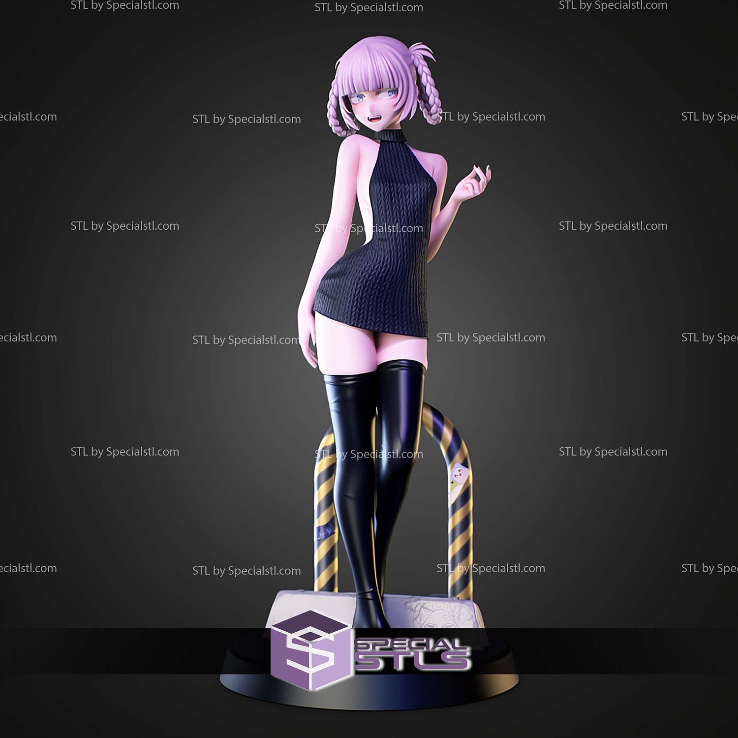 Nazuna Call Of The Night 1 7 STL Files 3D Model — view 7