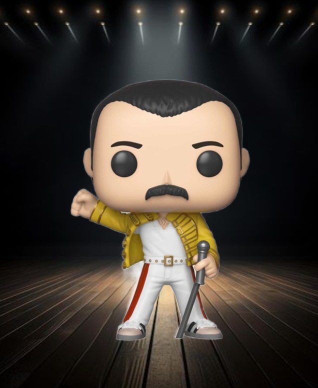 Freddie Mercury 3D STL Model