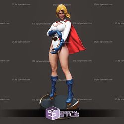 Kara Zor L Power Girl STL Files 3D Model