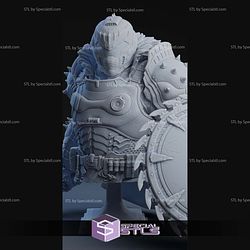 Doomslayer Dark Age Bust 3D Printer Files STL Model