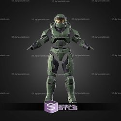 Cosplay STL Files Mark 5 Campaign Evolved Armor Helmet 3D Model