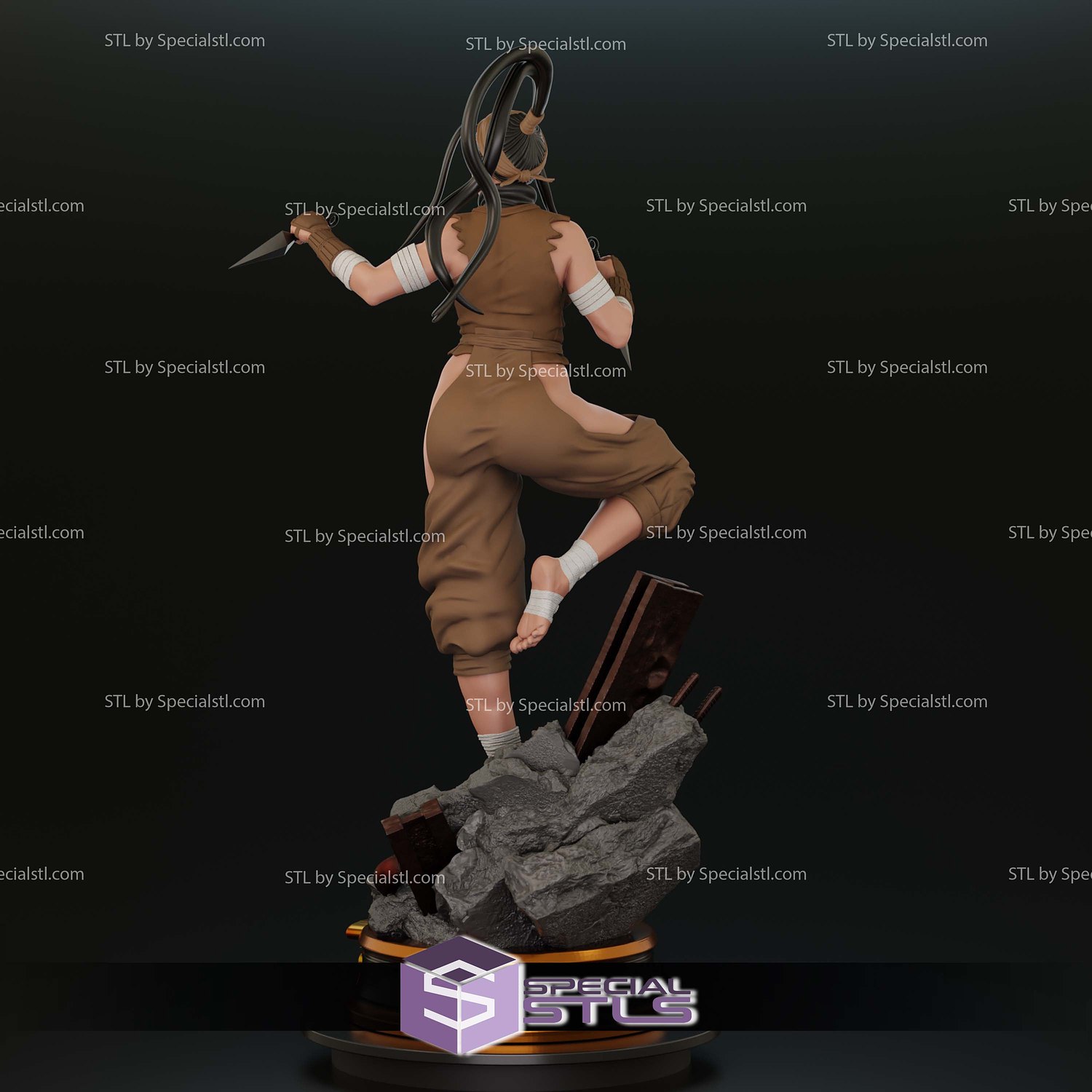 Ibuki Street Fighter STL Files 3D Model — view 6