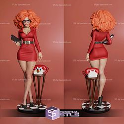 Miss Sara Bellum Adult STL Printer Files 3D Model
