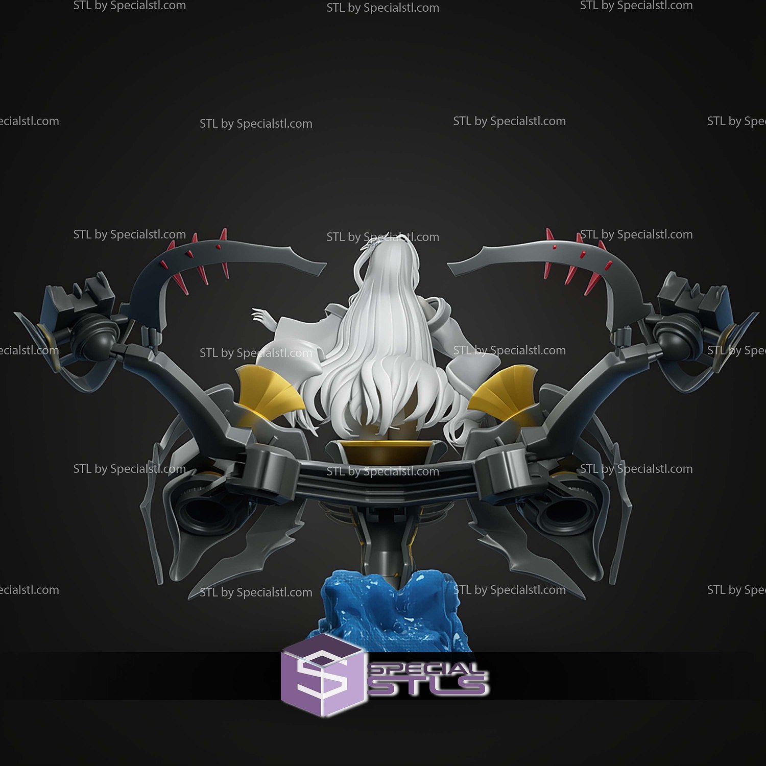 Hakuhou Azur Lane 1 7 STL Files 3D Model — view 2