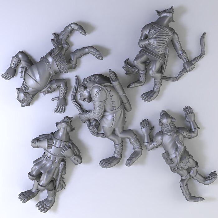 Dead Gnolls - Harvest of War 3D STL Model — view 5