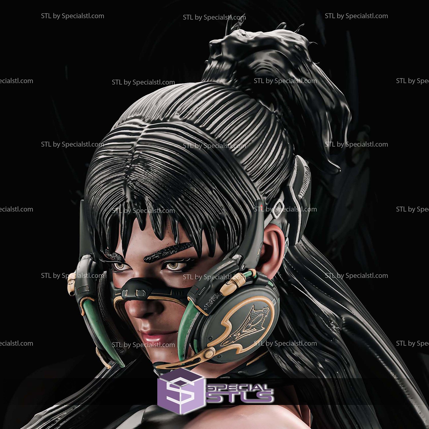 Ultimate Freyna The First Descendant STL Files 3D Model — view 3