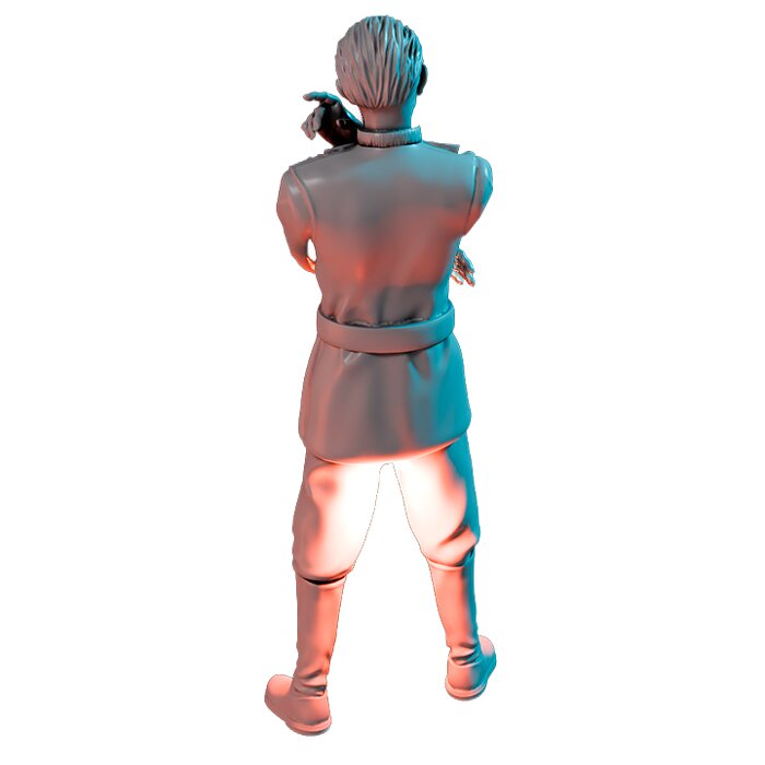 Planet Destroyer V - Collectible Hero Figurine 3D STL Model — view 2