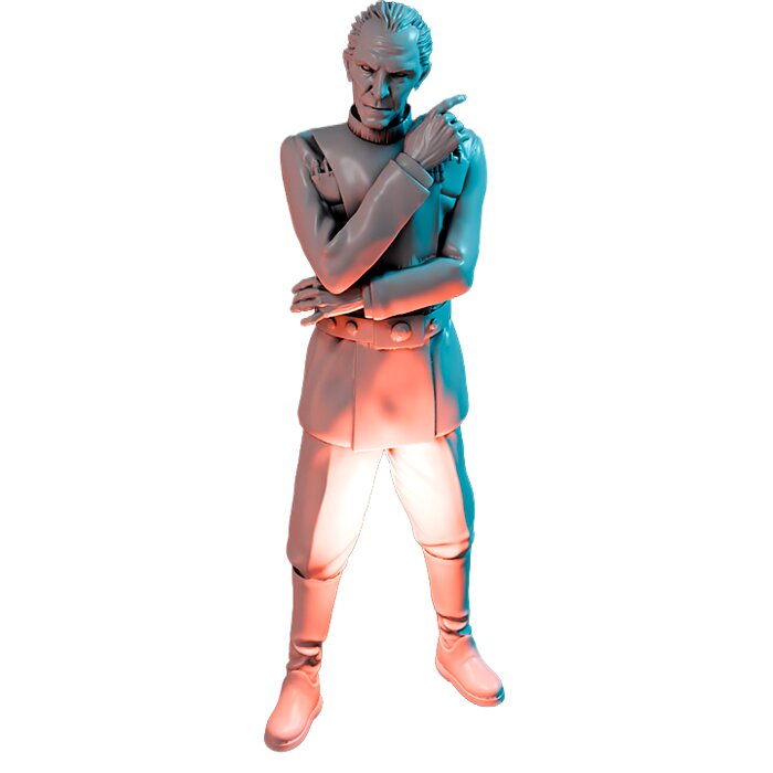 Planet Destroyer V - Collectible Hero Figurine 3D STL Model — view 3