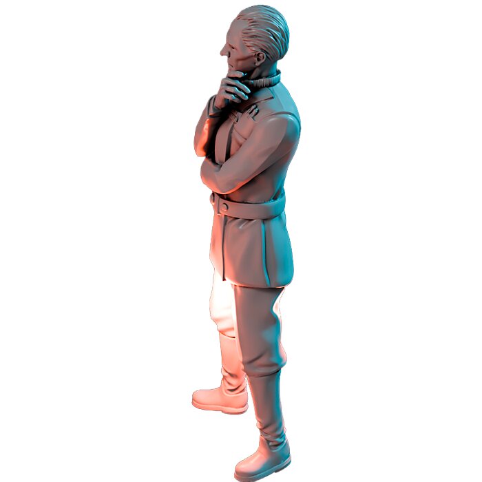 Planet Destroyer V - Collectible Hero Figurine 3D STL Model — view 5
