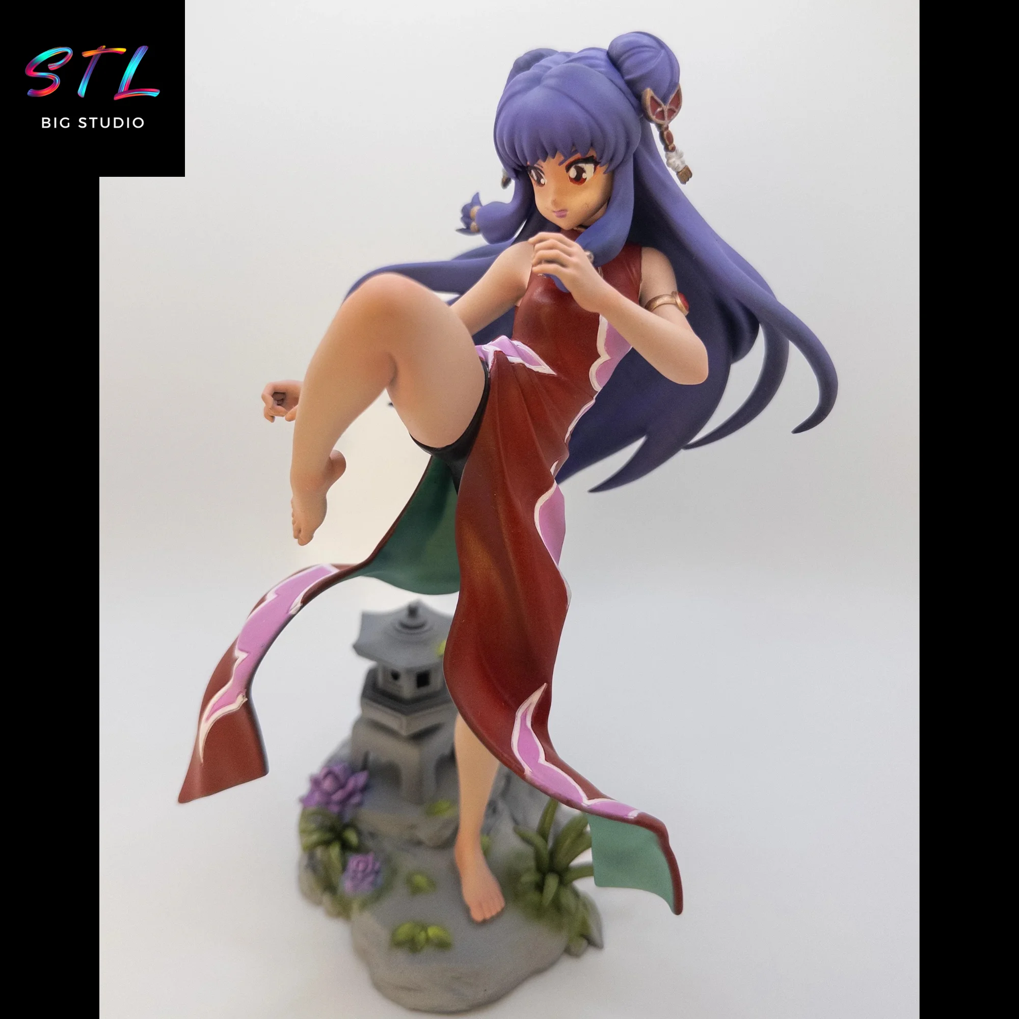 Shampoo STL | 3D Printable Figure | Ranma ½ Model