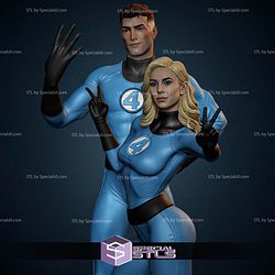 Sue Storm Classic Superhero Number 2 3D Printer Files STL Model
