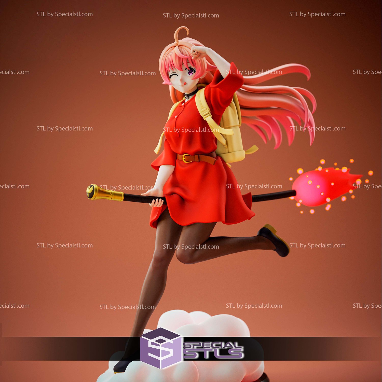 Nico Wakatsuki Witch Watch STL Files 3D Model — view 3