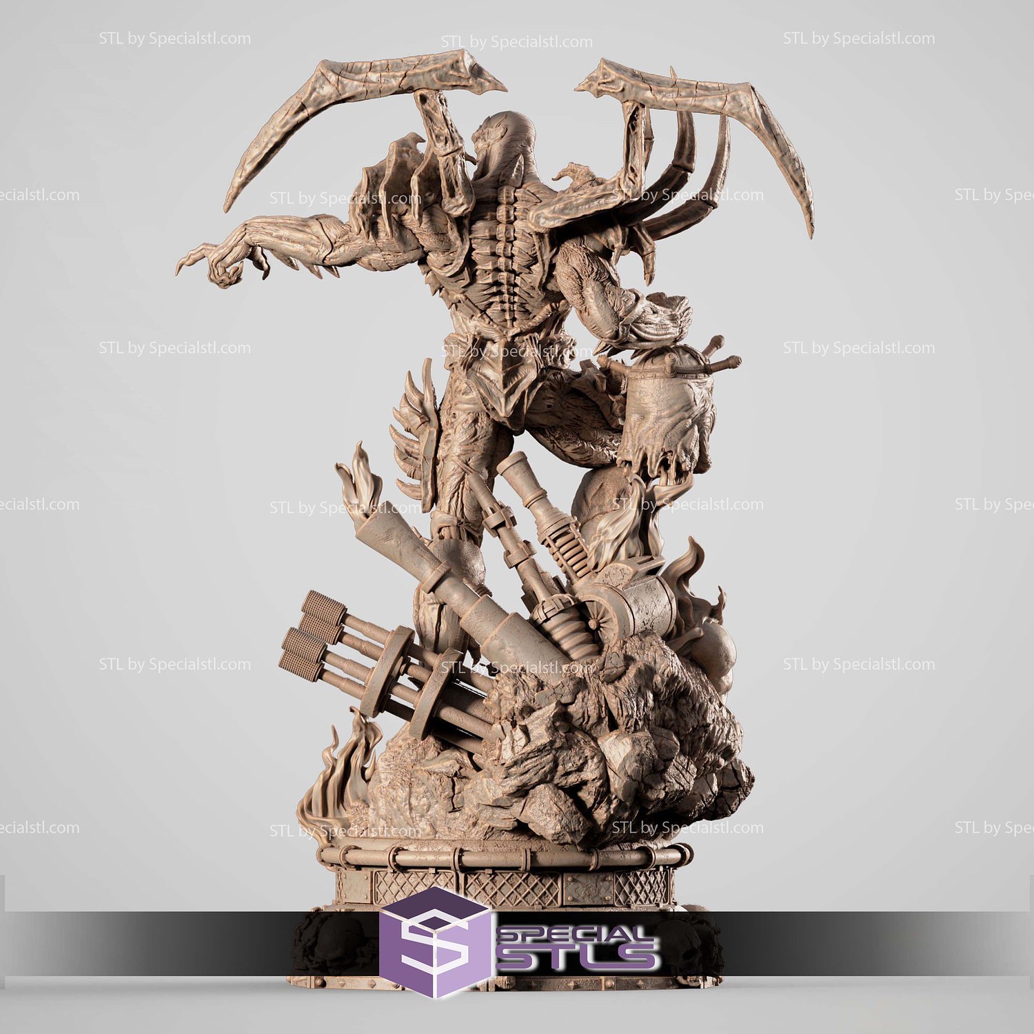 Curse of Spawn STL Files 3D Model — view 2