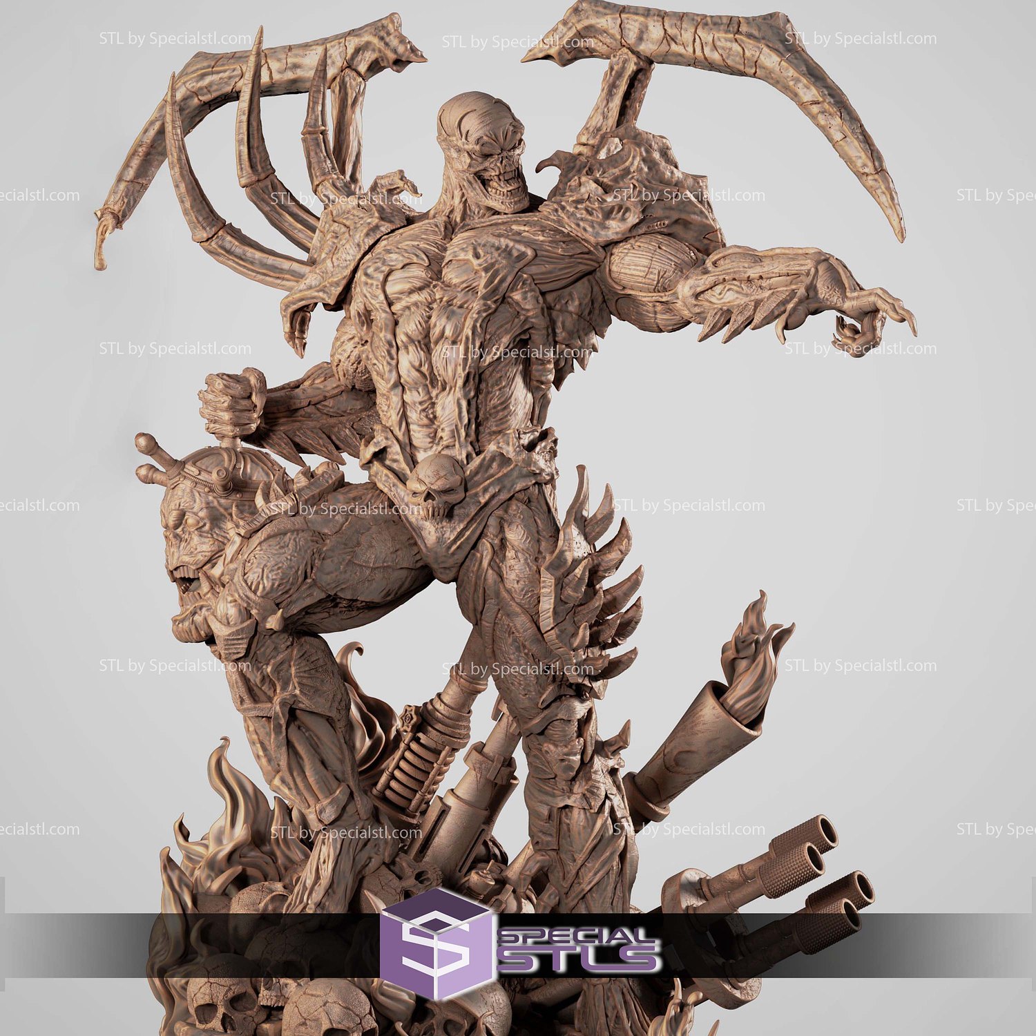 Curse of Spawn STL Files 3D Model — view 3