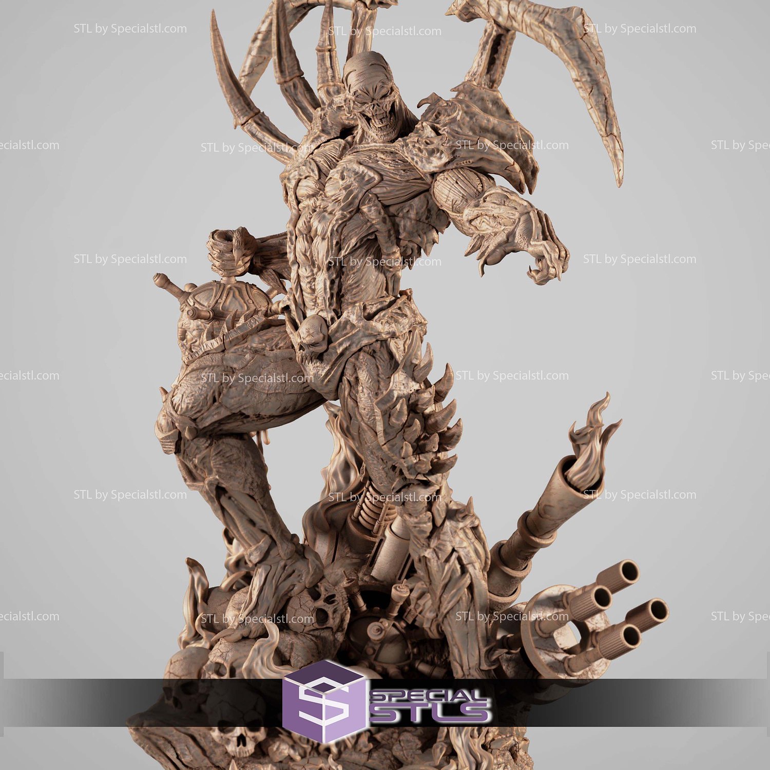Curse of Spawn STL Files 3D Model — view 4
