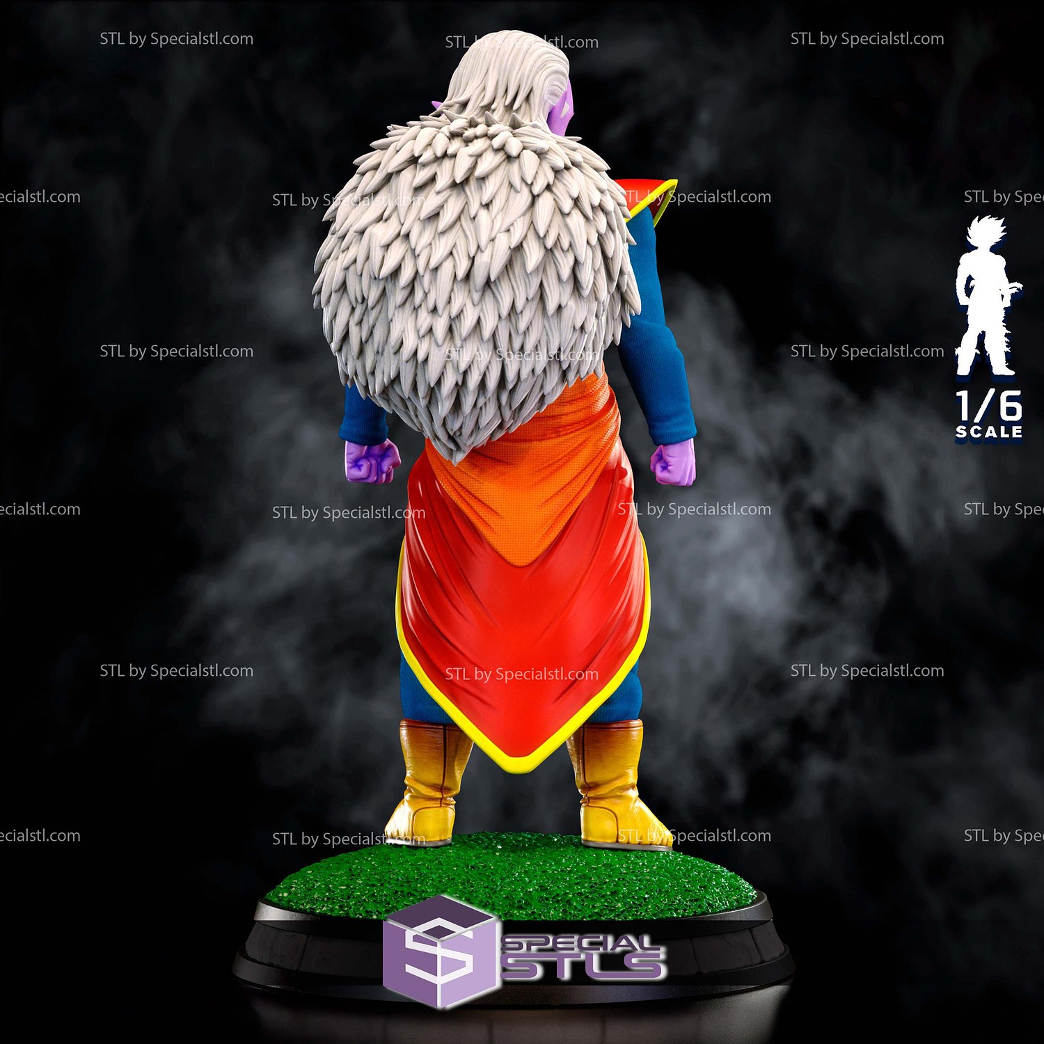 Kibito Shin Supreme Kai 3D Printer Files STL Model — view 3