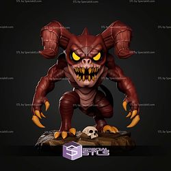 Deathclaw Fallout Chibi STL Files 3D Model