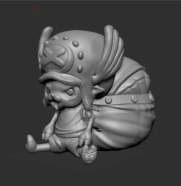 Tony Tony Chopper ONE PIECE 3D ZTL Model